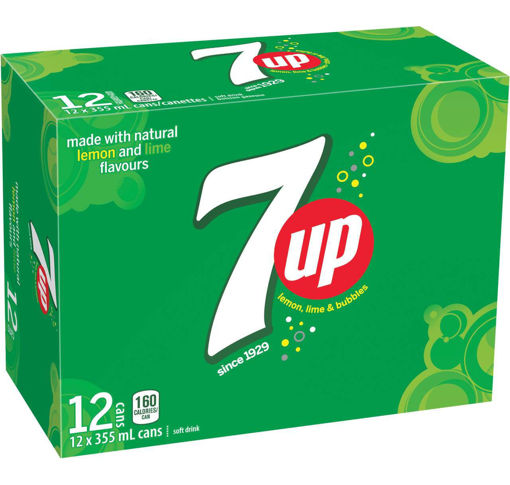 Picture of 7 UP (12PK) 355ML CANS