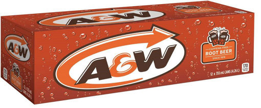 Picture of A&W ROOT BEER 12*355ML