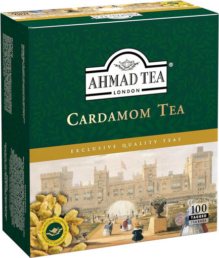 Picture of AHMAD TEAM CARDAMOM TEA 100 BAGS