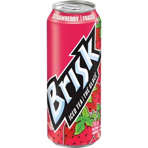 Picture of BRISK STRAWBERRY ICED TEA 710ML