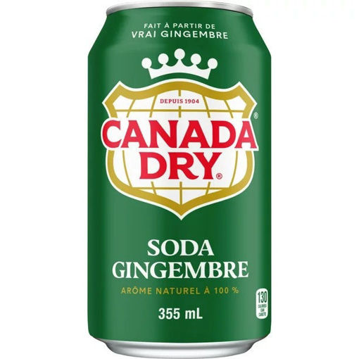 Picture of CANADA DRY GINGER ALE 355 ML