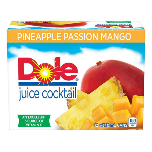 Picture of DOLE JUICE COCKTAIL(12PK) 340ML CANS