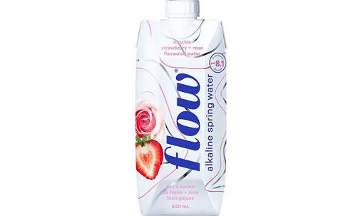 Picture of FLOW STRAWBERRY ROSE WATER 500 ML