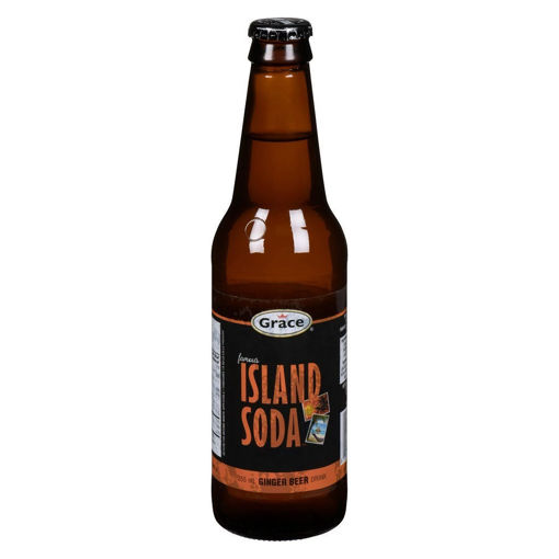 Picture of GRACE ISLAND SODA GINGER BEER 355ML