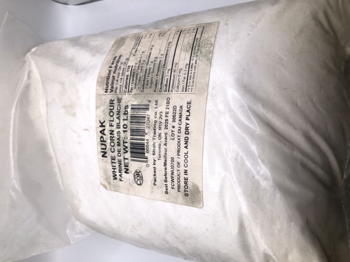 Picture of NUPAK WHITE CORN FLOUR 10LBS